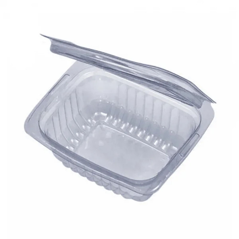 Pote Retangular Tampa Articulada 500ml GA90 C/200 UN