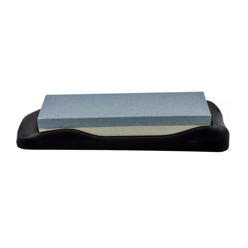 Pedra Para Afiar e Amolar Facas com Base 11cm Tuut