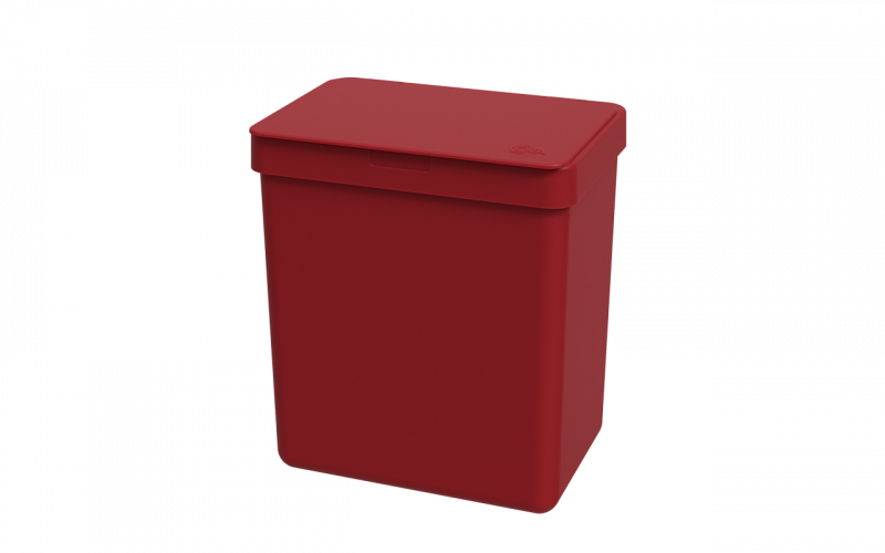 LIXEIRA DE PIA SINGLE 2,5 LITROS BRINOX (17009/0465 VM)