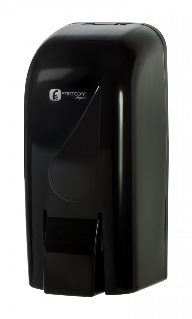 DISPENSER PARA SABONETE LIQUIDO / ÁLCOOL GEL 850 ML FORTCOM C/ 1 UN (LDS850BLACK)