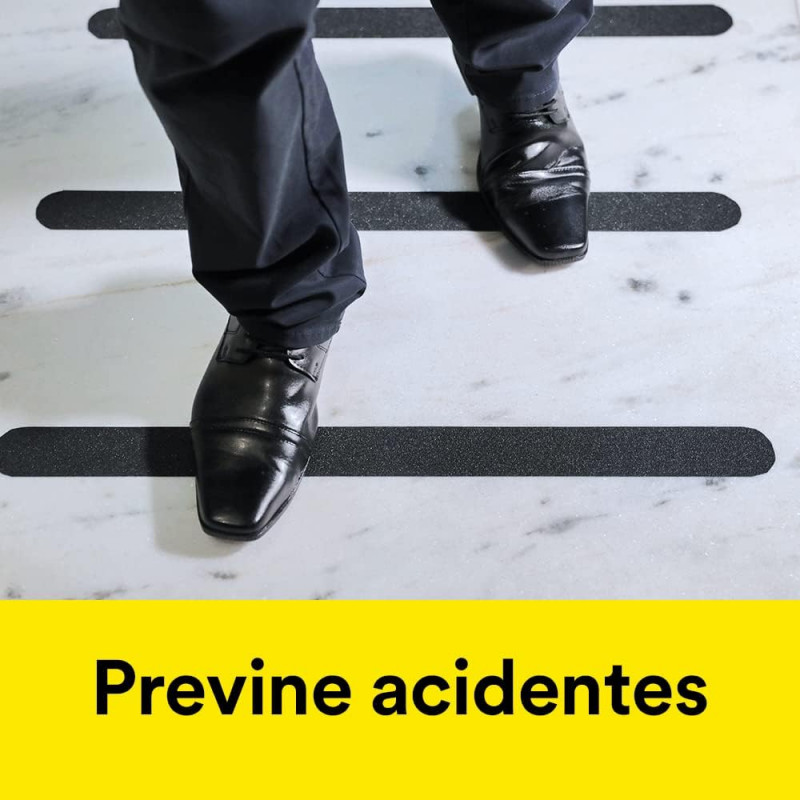 FITA ANTIDERENTE 50MMX5M PRETA 3M CX C/ 6 UN