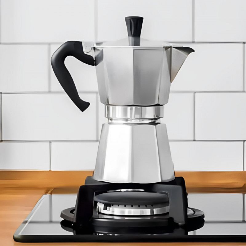Cafeteira Italiana Em Aluminio Para 6 Cafezinhos Mimo 