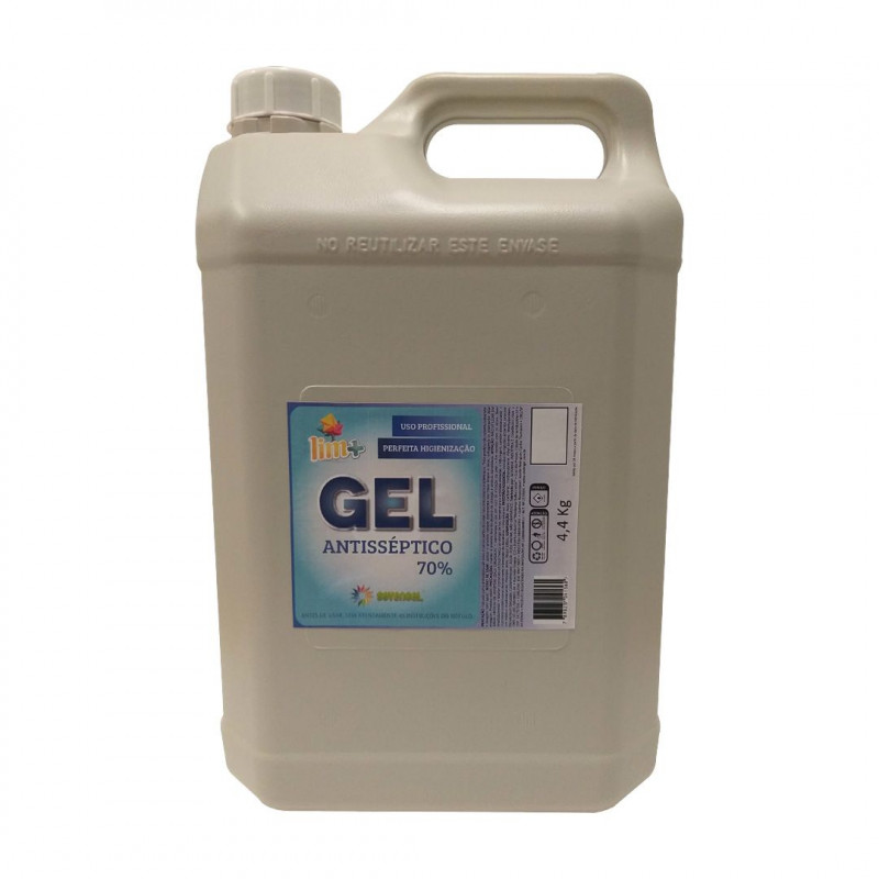 ALCOOL GEL 70% 4,4 KG LIM+ SEVENGEL 1 UN (9601)