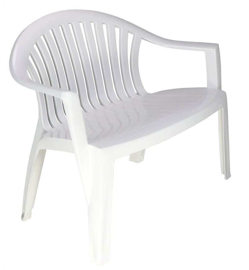 Banco Para Jardim Branco Leme Tramontina Branco Namoradeira