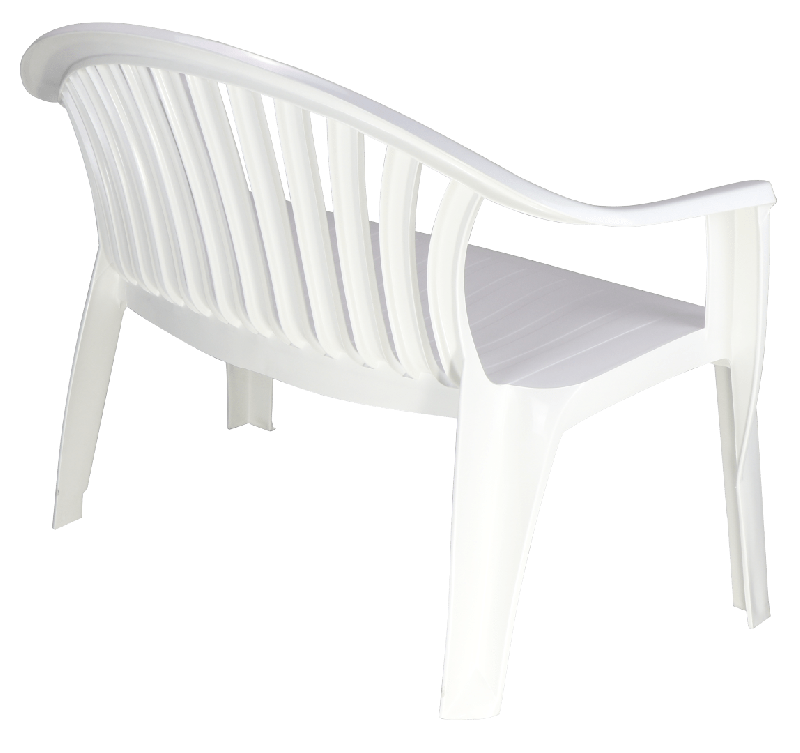 Banco Para Jardim Branco Leme Tramontina Branco Namoradeira