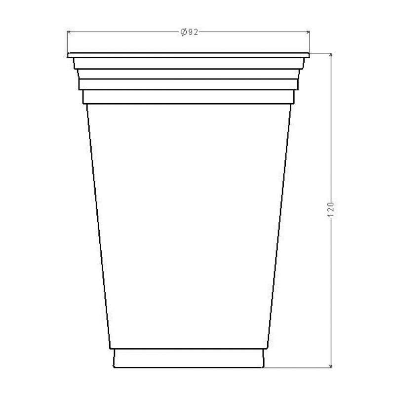 COPO PLÁSTICO 400 ML COPOBRAS CAIXA C/ 20 PCTS C/ 50 UN (PPT-440)