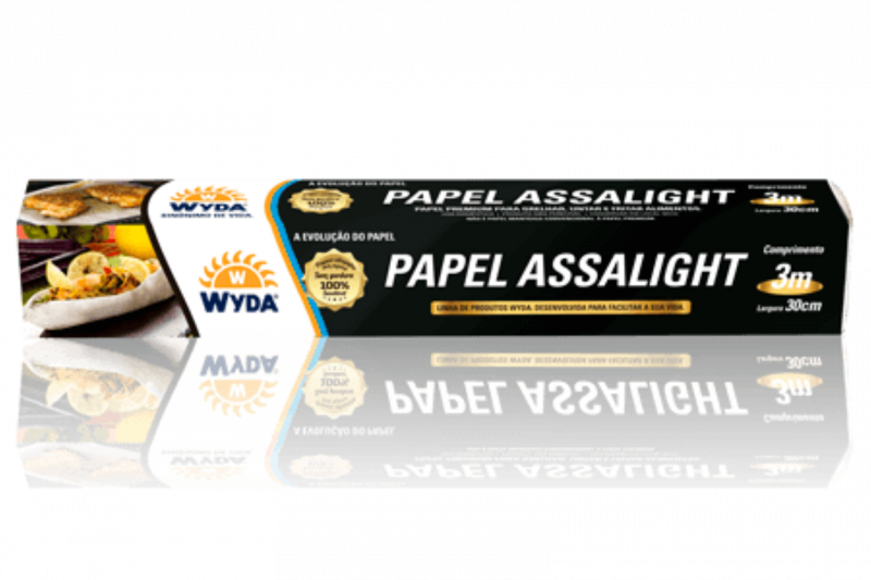 PAPEL ASSALIGHT 30CM x 3M WYDA - 20 UNIDADES
