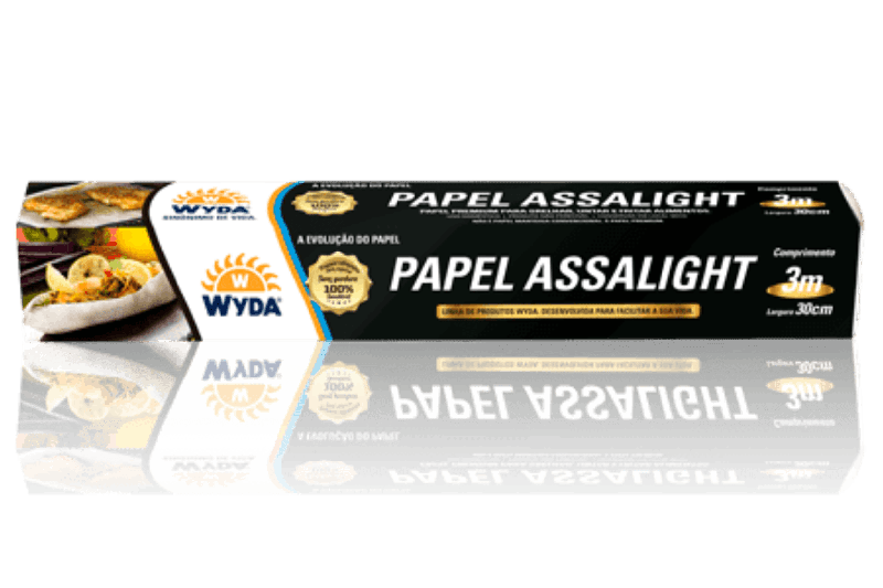 PAPEL ASSALIGHT 30CM x 3M WYDA - 20 UNIDADES