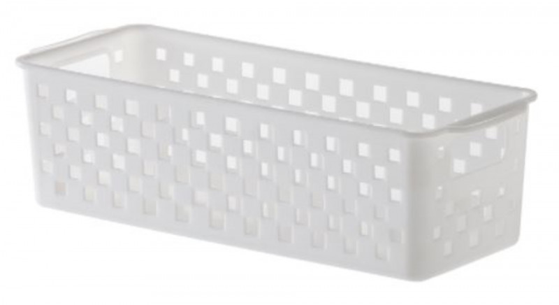 CESTO ORG QUADRATTA CINZA 27X11X8 PARAMOU - 892 UN COM 1 UN