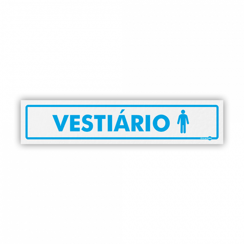 PS 30x6,5 VESTIARIO MASCULINO ENCARTALE - PS-179 UN COM 1 UN