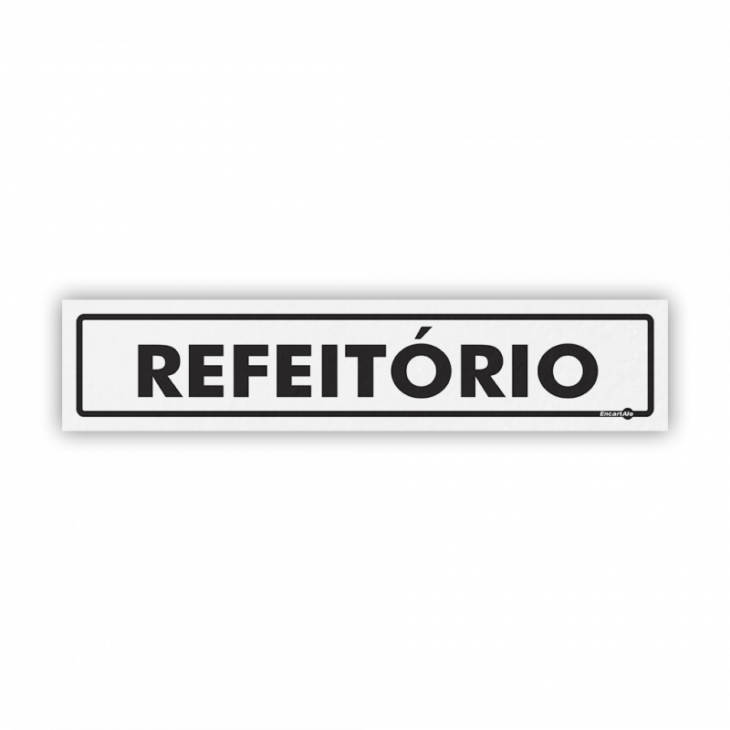 PS 30X6,5 REFEITORIO ENCARTALE - PS-37 UN COM 1 UN