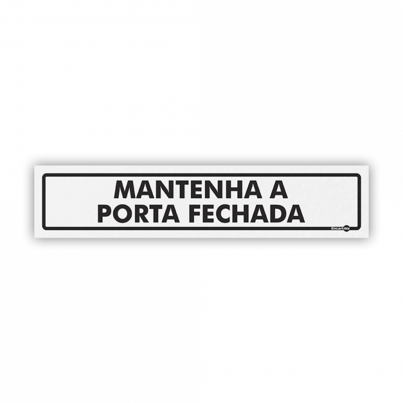 PS 20X6,5 MANTENHA PORTA FECHADA ENCARTAL - PS-45 UN COM 1 UN