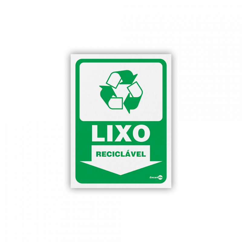 PS 30X13 LIXO RECICLAVEL ENCARTALE - PS-238 UN COM 1 UN