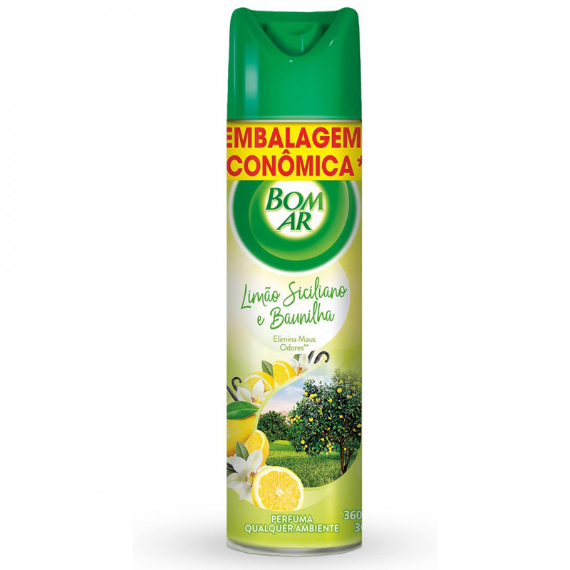 BOM AR AEROSOL AIRWICK 360 ML RECKITT - FRESCOR CAMPO UN COM 1 UN