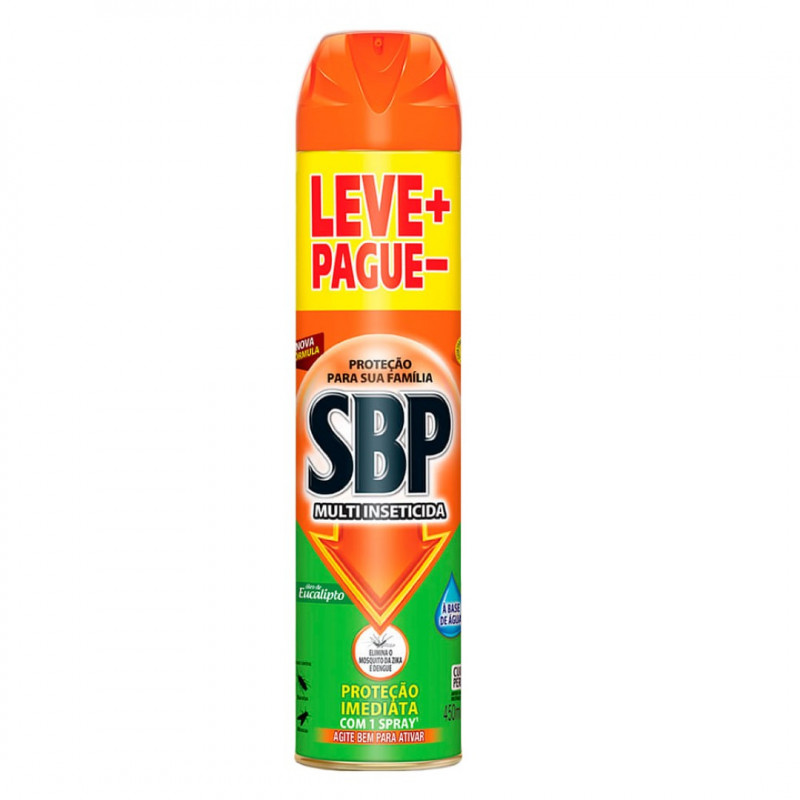 INSETICIDA SBP 450 ML EUCALIPTO RECKITT - LEVE + PAGUE - UN COM 1 UN