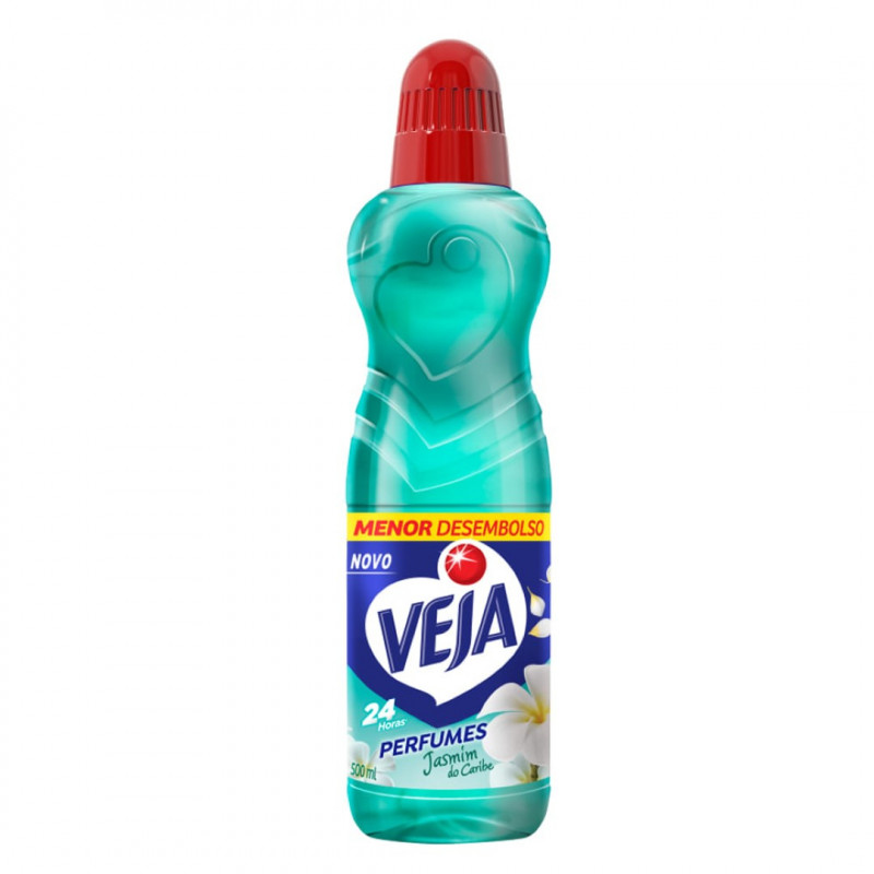 LIMPADOR VEJA MULTIUSO PERFUMADOR 500 ML - JASMIM 3130433 CX COM 24 CX