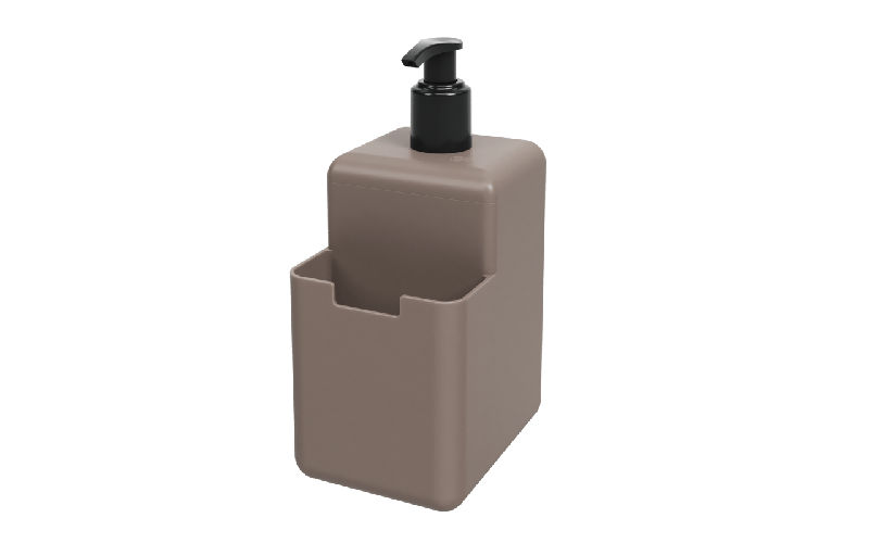 DISPENSER SINGLE 500 ML WARM GRAY (17008/0126)