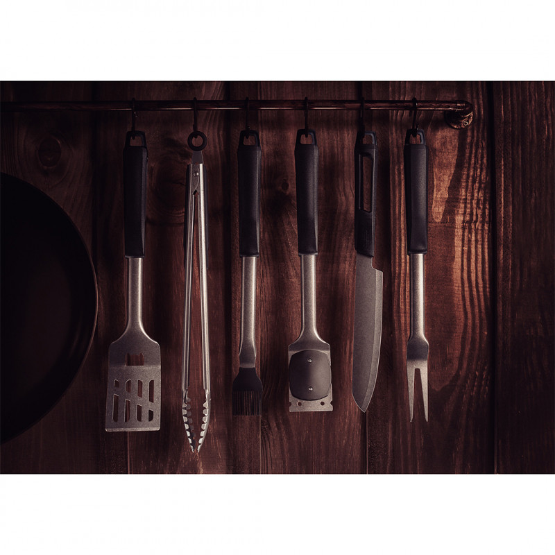 FACA TRINCHANTE CHURRASCO BLACK 8" TRAMONTINA