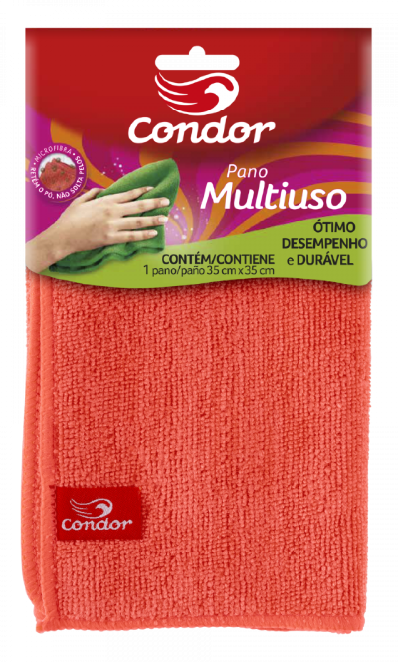 PANO MULTIUSO MICROFIBRA CONDOR - 1677 UN COM 1 UN