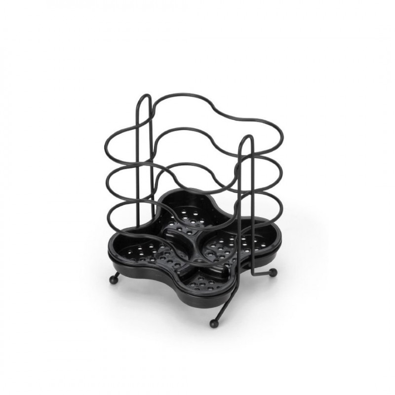 PORTA TALHERES NEW BLACK ARTHI - 2468 UN COM 1 UN