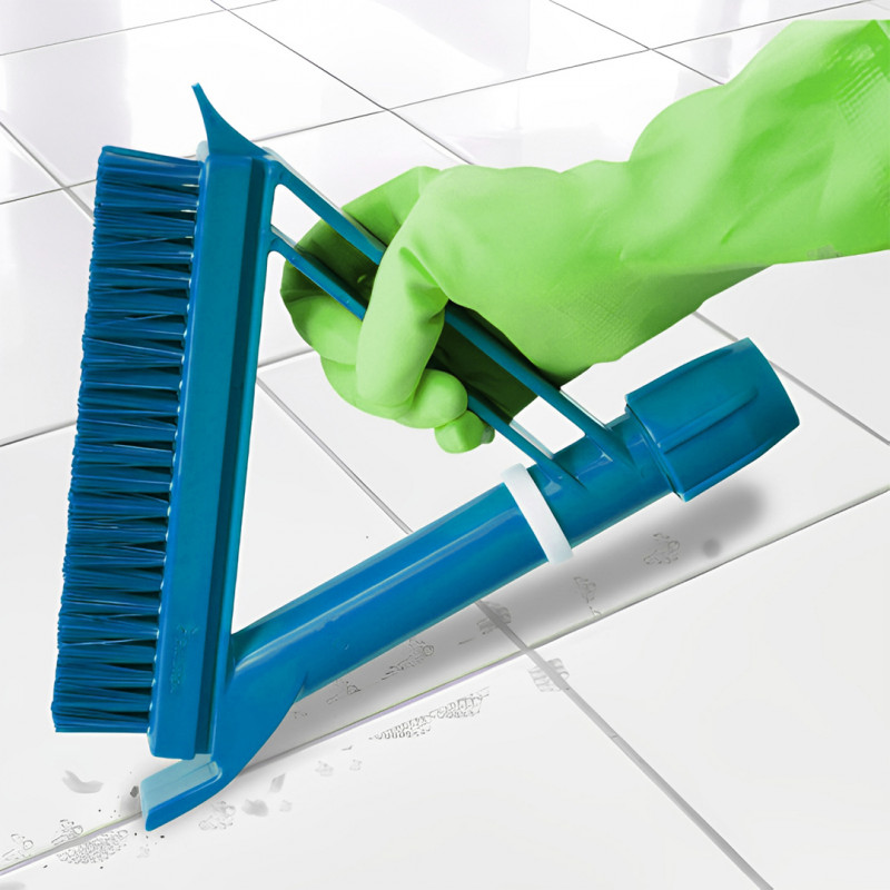 ESCOVA PARA LIMPAR REJUNTE MAXI TECH AZUL BRALIMPIA (MVER01AZ)
