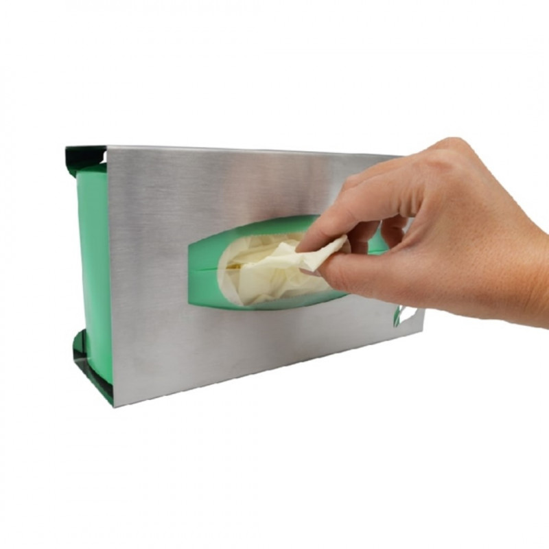 DISPENSER P/CX LUVAS INOX IDEAL BIOVIS - 976 UN COM 1 UN