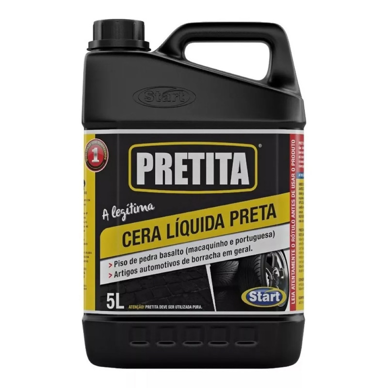 Cera liquida Pretinho 5 Litros Pretita Azulim