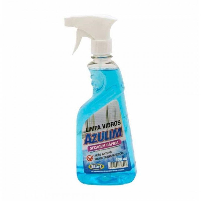 LIMPA VIDRO 500 ML SPRAY AZULIM - 15248 UN COM 1 UN