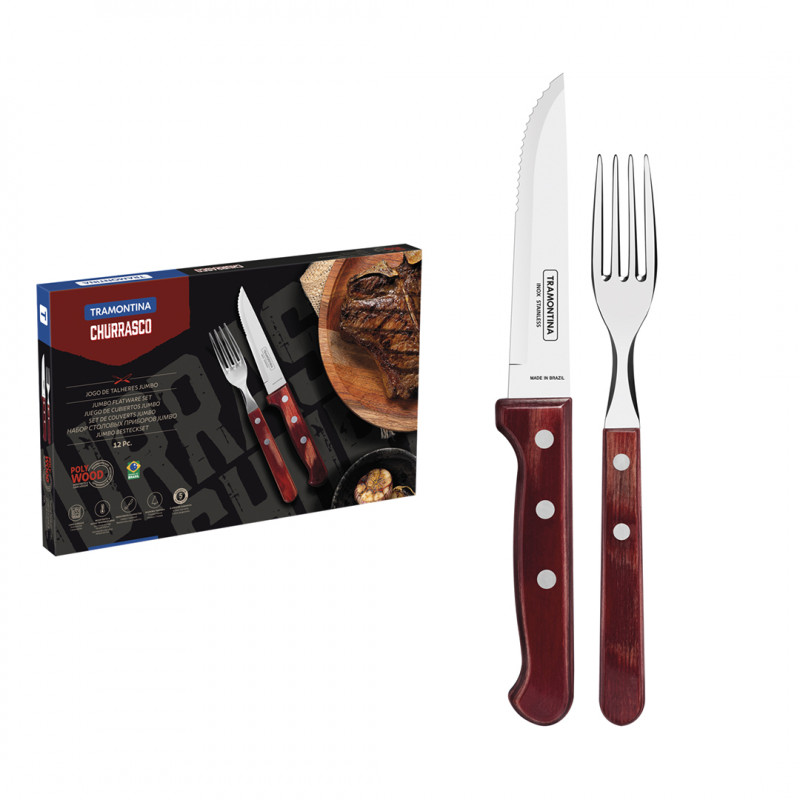 CJ CHURRASCO POLYWOOD TRAMONTINA - 21198/776 UN COM 1 UN