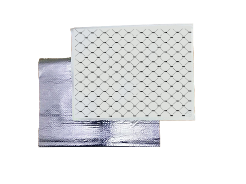 Papel Laminado C/Alumínio Gener 38X38 - Pacote C/250 Unidade