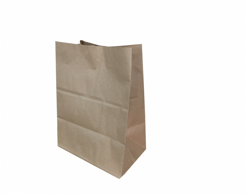 Sacos Sos Pardo 17X10X24 Pequeno Pluma - Pct Com 50 Unidades