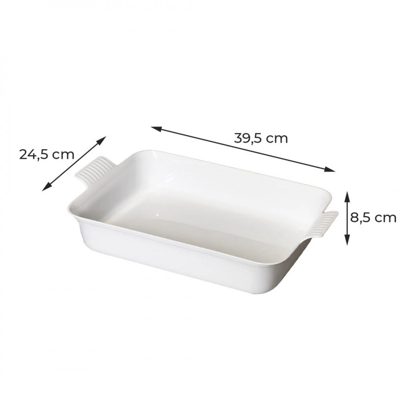 TRAVESSA ALCA LE CHEF 39,5x24,5x8,5 - 1816 BRANCA UN COM 1 UN