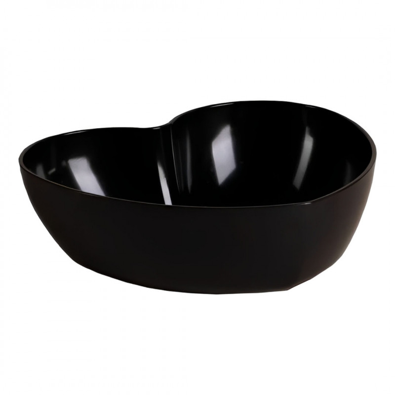 BOWL CORACAO LE CHEF 21x18x6 - 1851 PRETA UN COM 1 UN