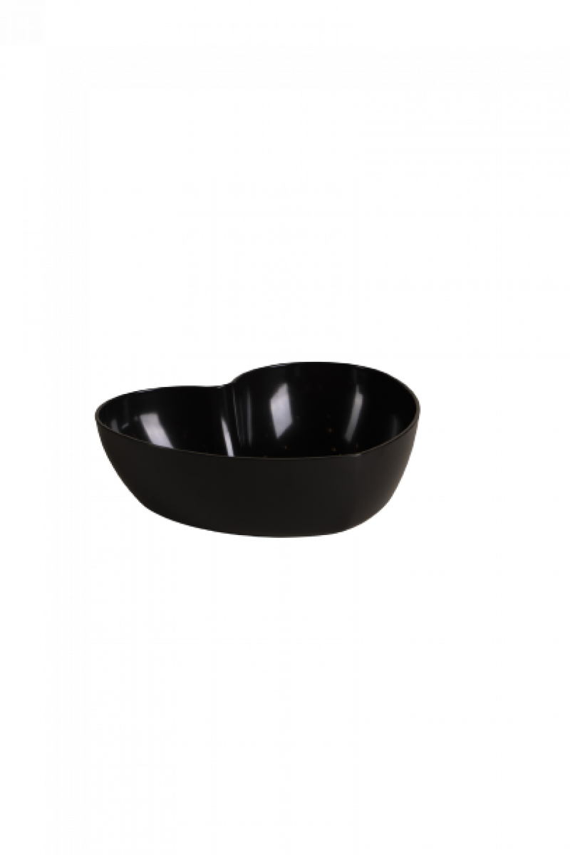 BOWL CORACAO LE CHEF 21x18x6 - 1851 PRETA UN COM 1 UN