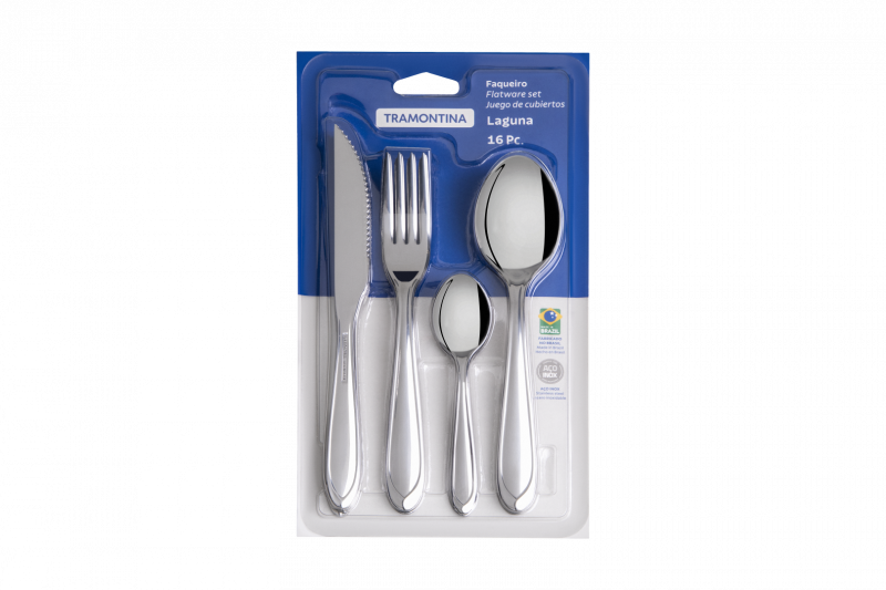 Faqueiro Inox 16 Pçs Laguna Tramontina - 66906/420 Com 16 Un