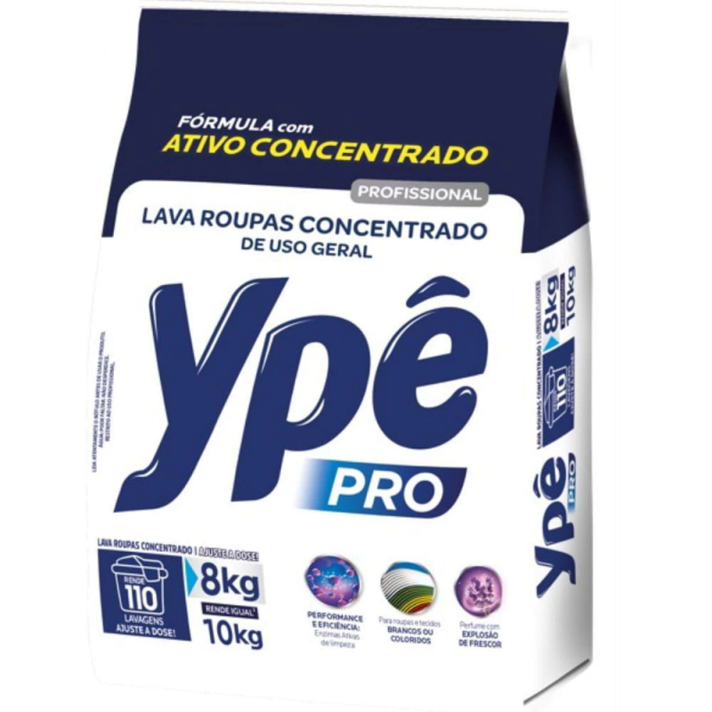 DETERGENTE PO 8 KG PRO YPE - 38.8001 UN COM 1 UN