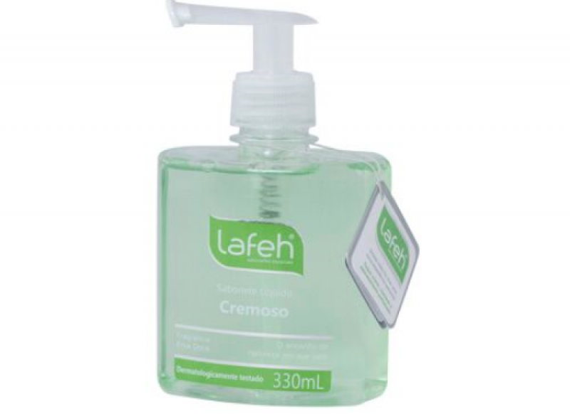 SABONETE LIQ 330 ML PUMP CREM LAFEH - LF-330E DOCE UN COM 1 UN