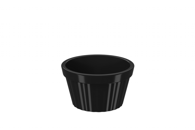 RAMEKIN UNO 90 ML PRETO BRINOX - 10161/0008 UN COM 1 UN