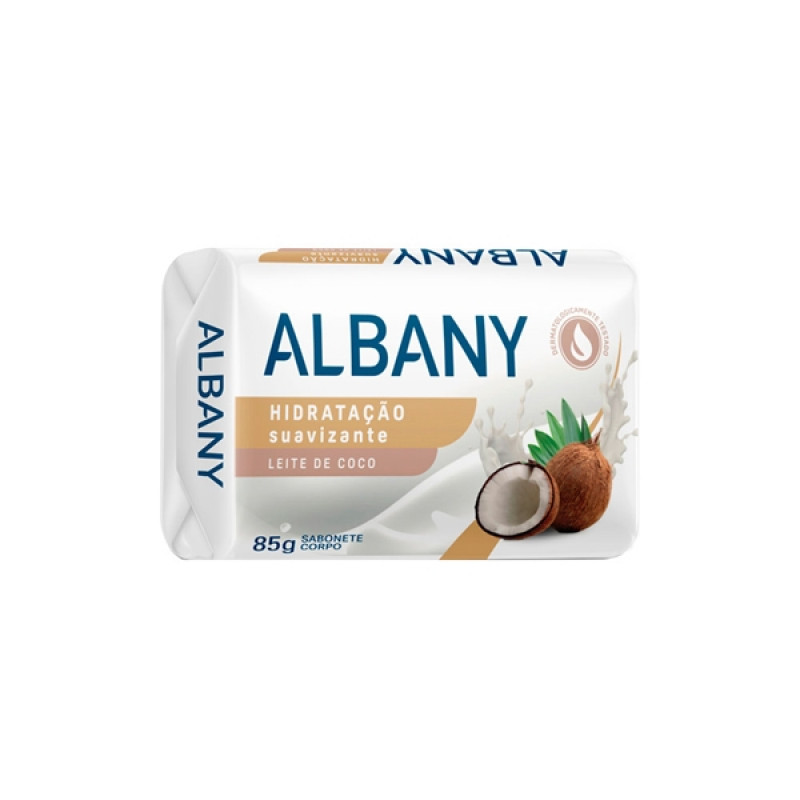 SABONETE 85GR ALBANY FEMININO BRANCO - 402634 UN COM 1 UN