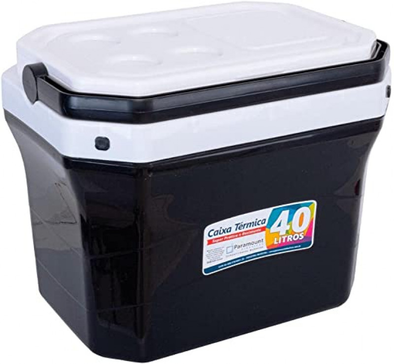 Caixa Térmica Cooler 40 Litros Paramount - 917 - Preta