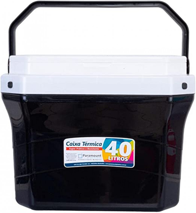 Caixa Térmica Cooler 40 Litros Paramount - 917 - Preta