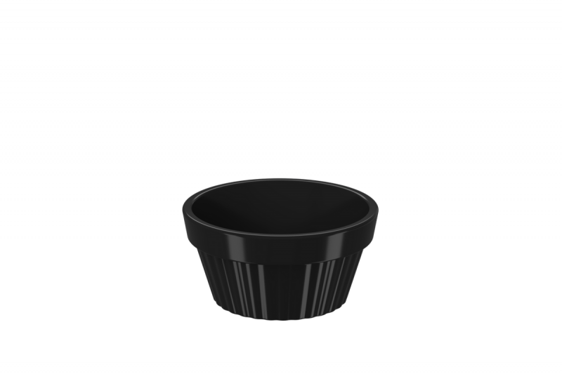 RAMEKIN UNO 60 ML PRETO BRINOX - 10160/0008 UN COM 1 UN