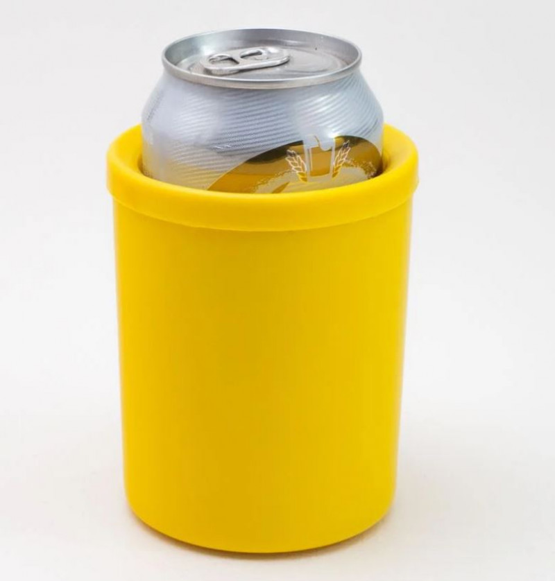 PORTA LATA 350 ML AMARELO ICE PACK - 031ACL01.24 UN COM 1 UN