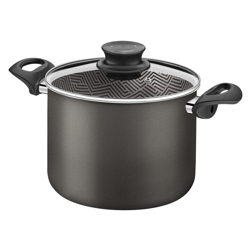Caldeirão Tramontina Paris Antiaderente Chumbo 28 cm 11,8 L