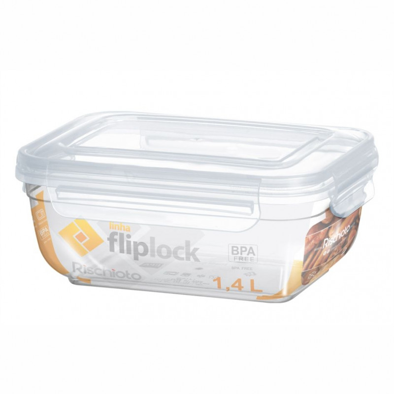 POTE RET FLIPLOCK 1,4 LT RISCHIOTO - 0502 UN COM 1 UN