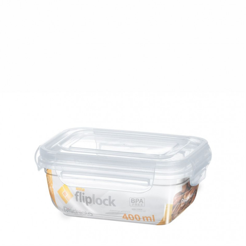 POTE RET FLIPLOCK 400 ML RISCHIOTO - 0500 UN COM 1 UN