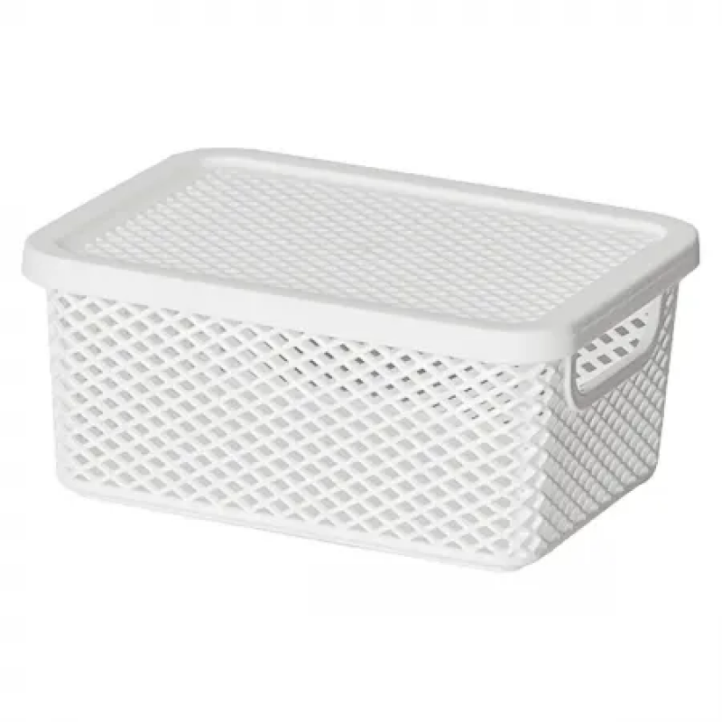 CESTO ORGANIZADOR BRANCO 17X12X6CM LINEA - 1980 UN COM 1 UN