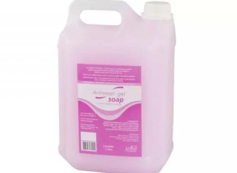 SABONETE LIQ 5 LT ANTISSEPTICO TRILHA - T-5000B TRICLO UN COM 1 UN