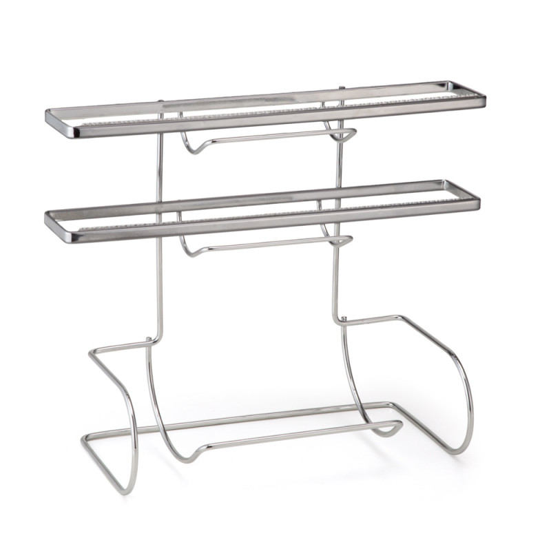 Cook Home Organizador 3 Rolos Com Serrilhado Cromado - Arthi