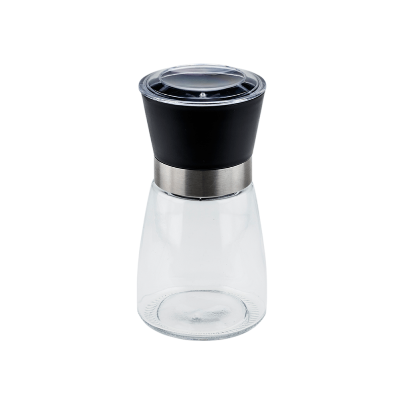 MOEDOR SAL/PIMENTA VIDRO 13 CM PR - 6259 UN COM 1 UN